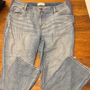 Hatch maternity straight crop jeans size 30